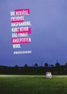 Plakat „Anpfiff“